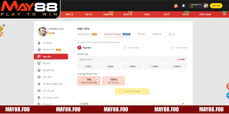 Nguyên tắc khi thực hiện các giao dịch trên hệ thống trang cược